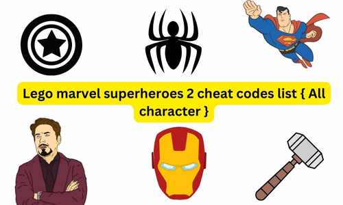 LEGO Marvel Superheroes 2 Cheat Codes and Stud Unlocks